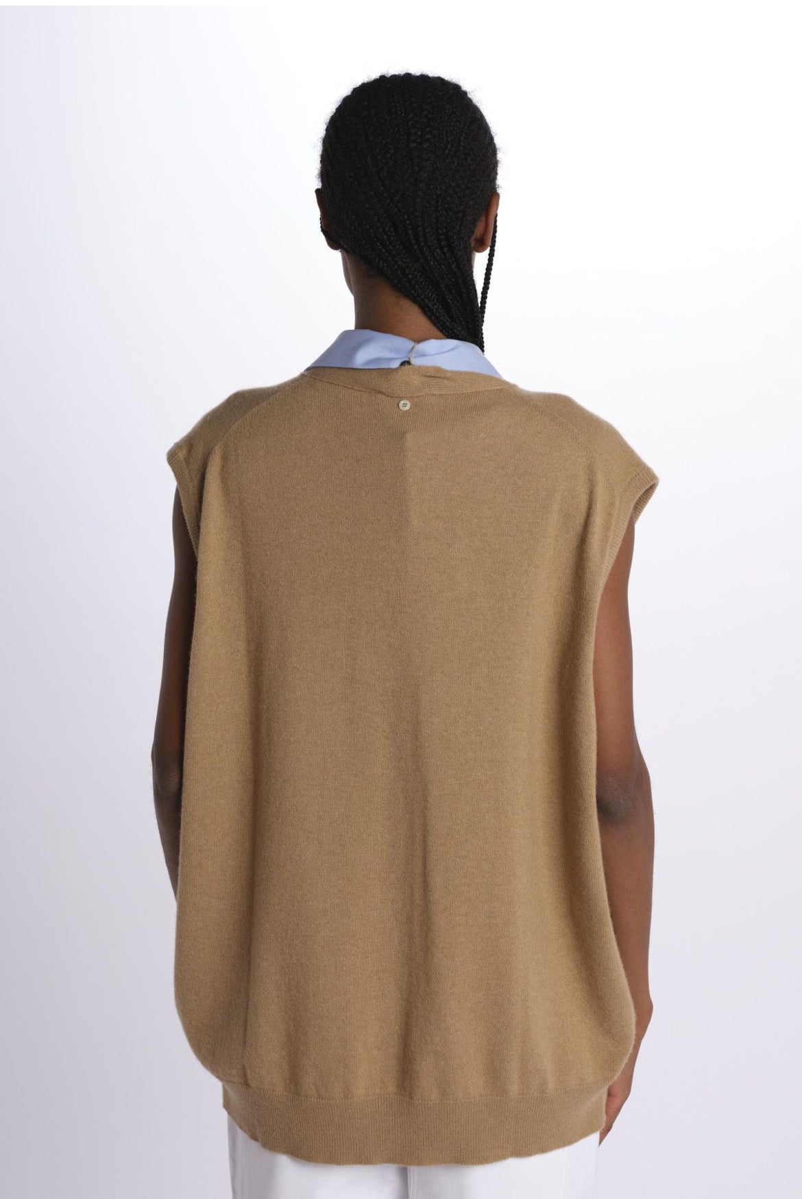 Jejia Papa Knit Cardigan in Camel - SKULPT Dublin