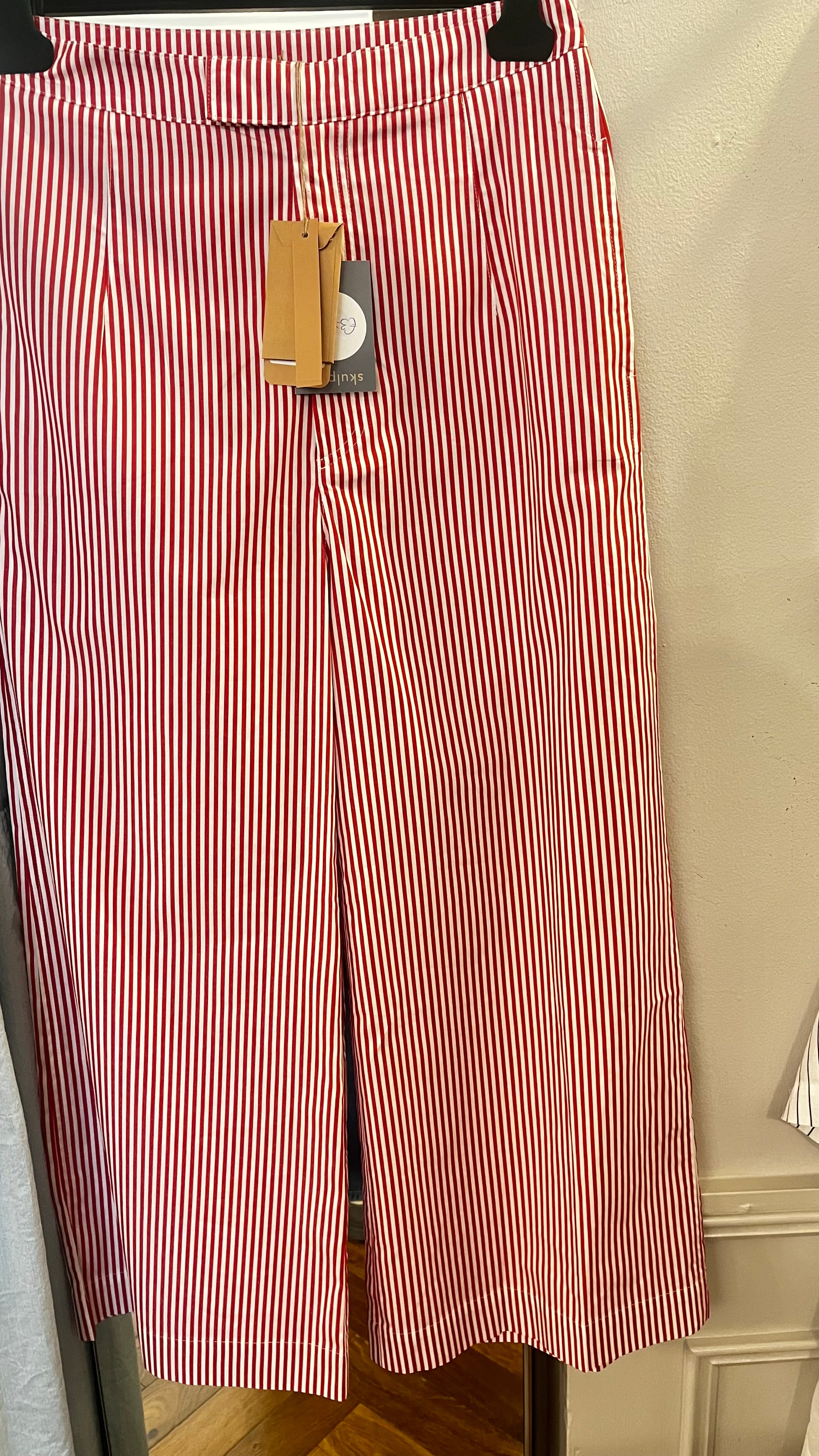 Jejia Trousers in Pin Stripe - SKULPT Dublin