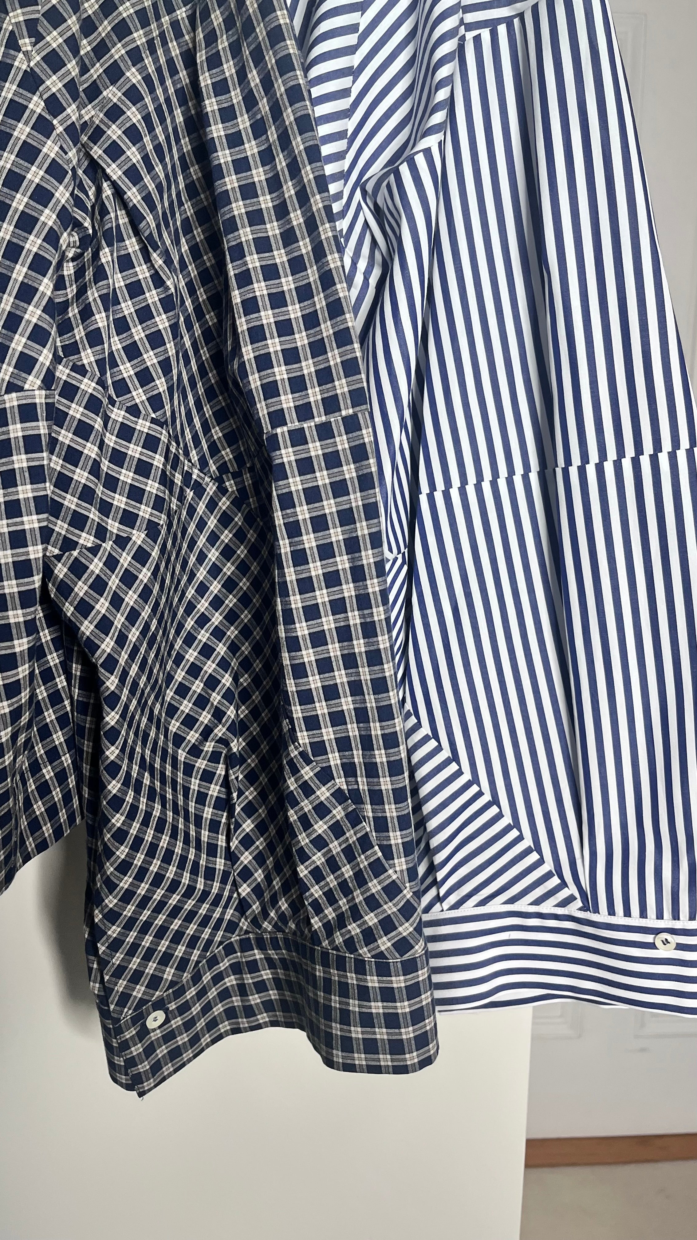 Jejia Shirt in Blue with Stripe - SKULPT Dublin