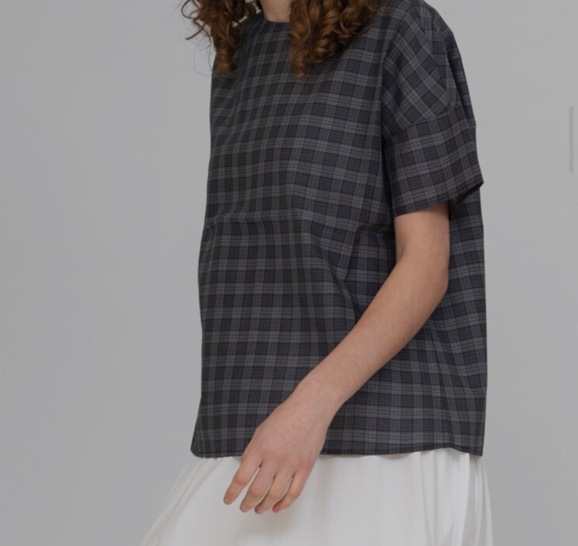 Apuntob Short Sleeve Top in Navy - SKULPT Dublin