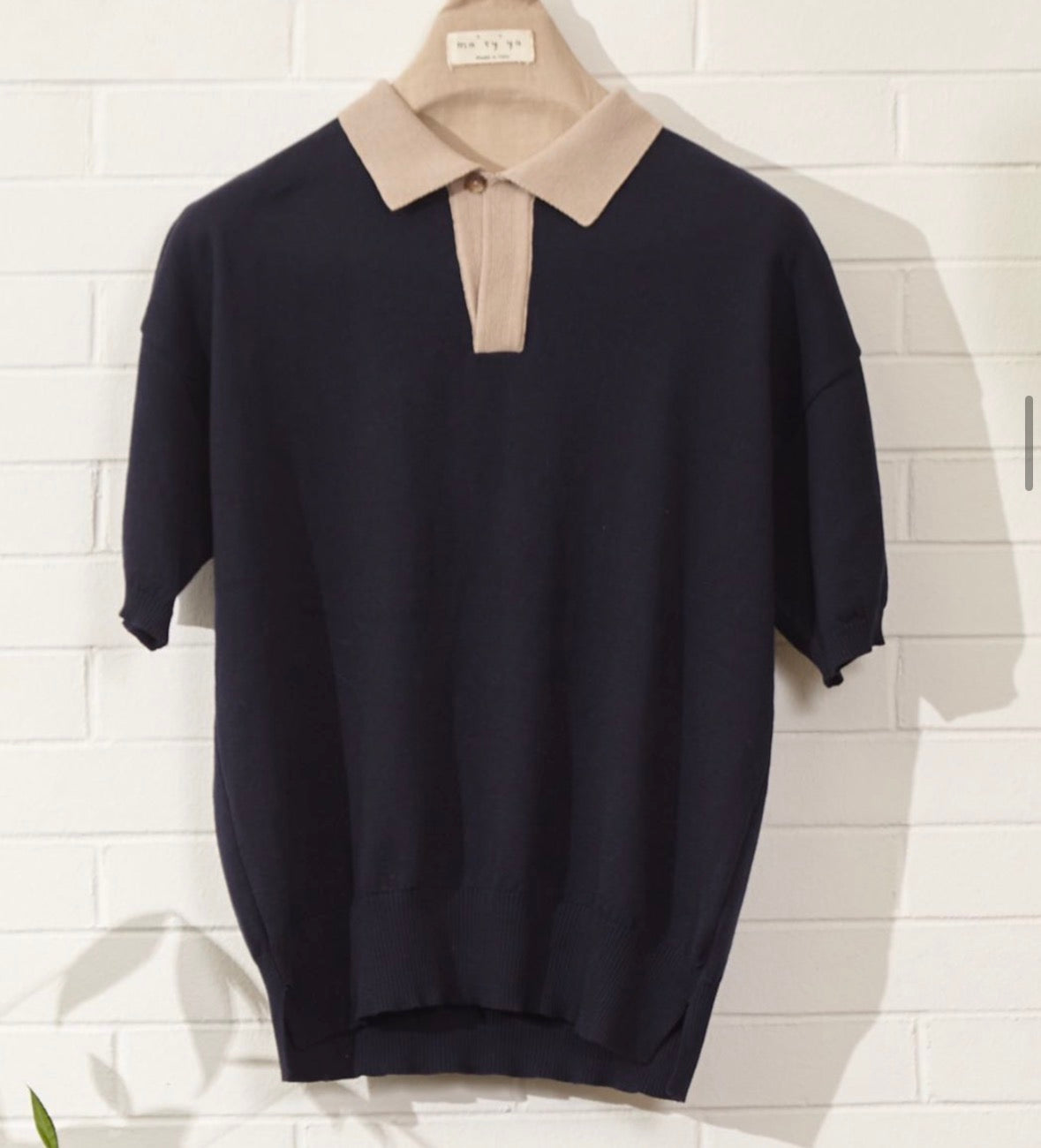 Ma'ry'ya Official Bicolour Polo Jumper - SKULPT Dublin
