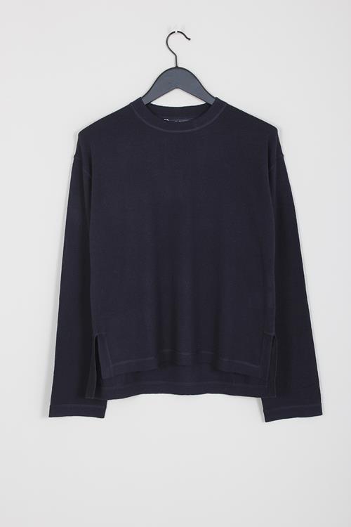 Sofie D'Hoore Crewneck Jumper in Midnight - SKULPT Dublin