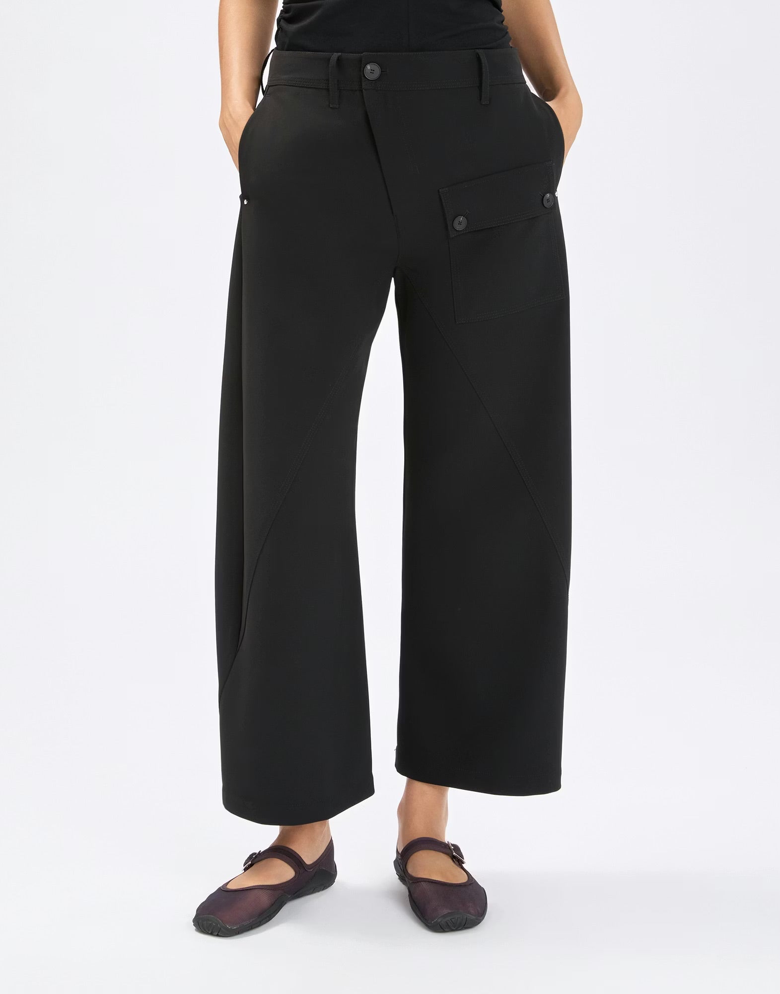 HIGH Everyday Couture Watts Trousers in Black - SKULPT Dublin