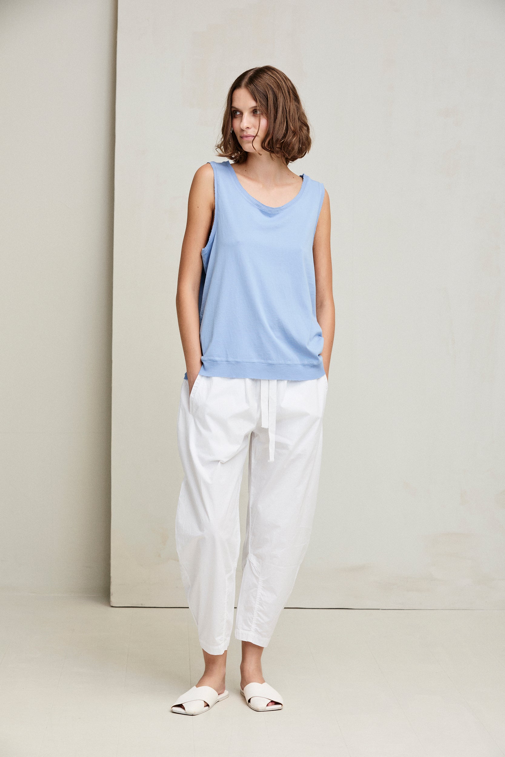 KristenseN Du Nord Long Sleeve Top in Blue - SKULPT Dublin