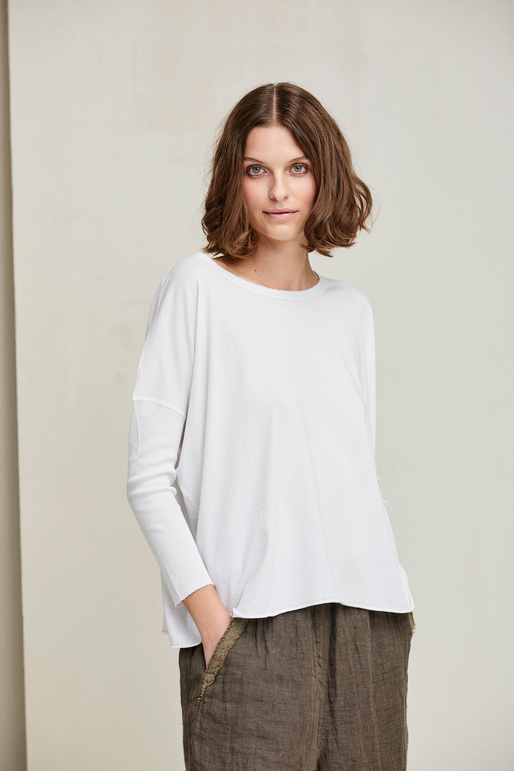 KristenseN Du Nord Long Sleeve Top in Blue - SKULPT Dublin