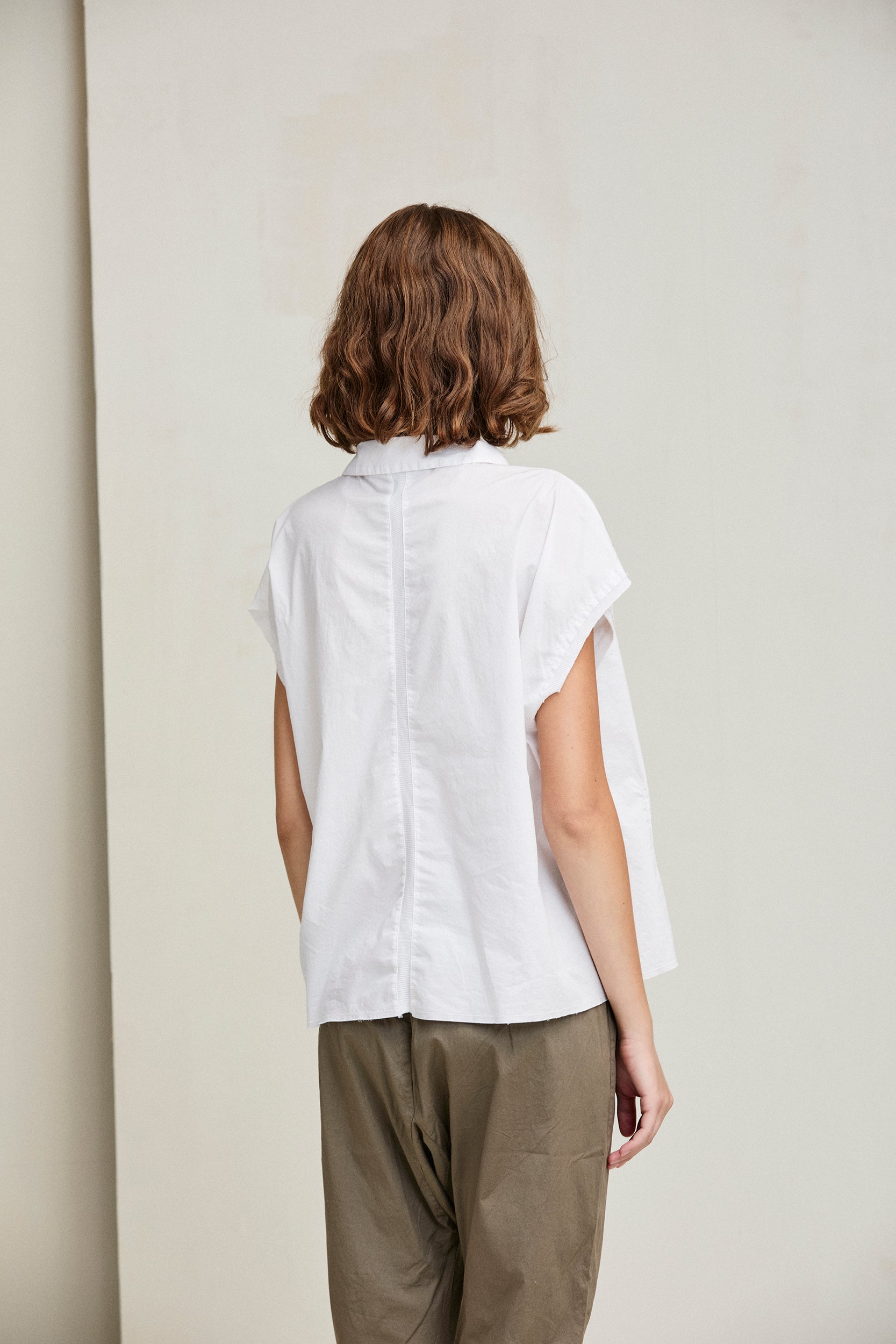 KristenseN Du Nord Summer Short Sleeve Shirt in Blue - SKULPT Dublin