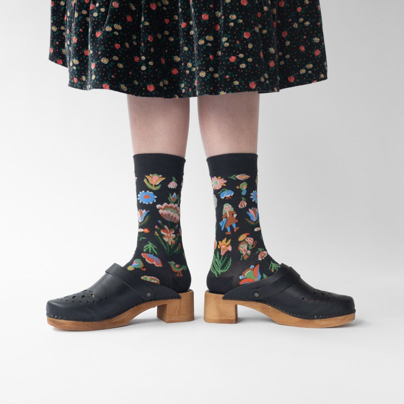 Bonne Maison Socks - Various Colours Patterned - SKULPT Dublin