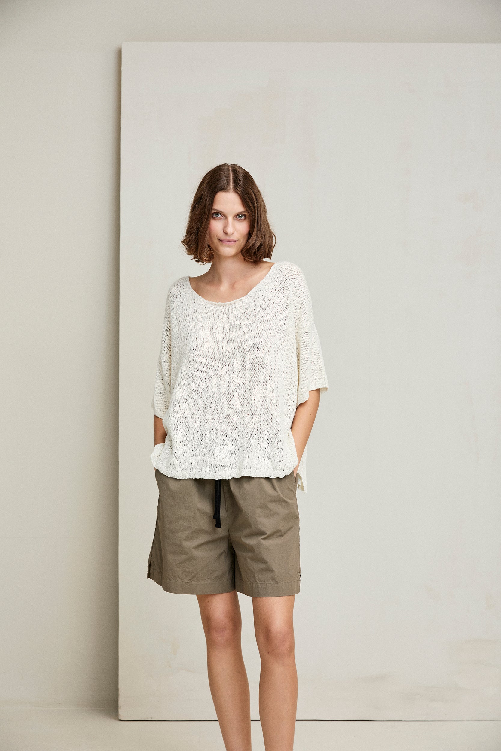 KristenseN Du Nord Shorts in Khaki - SKULPT Dublin