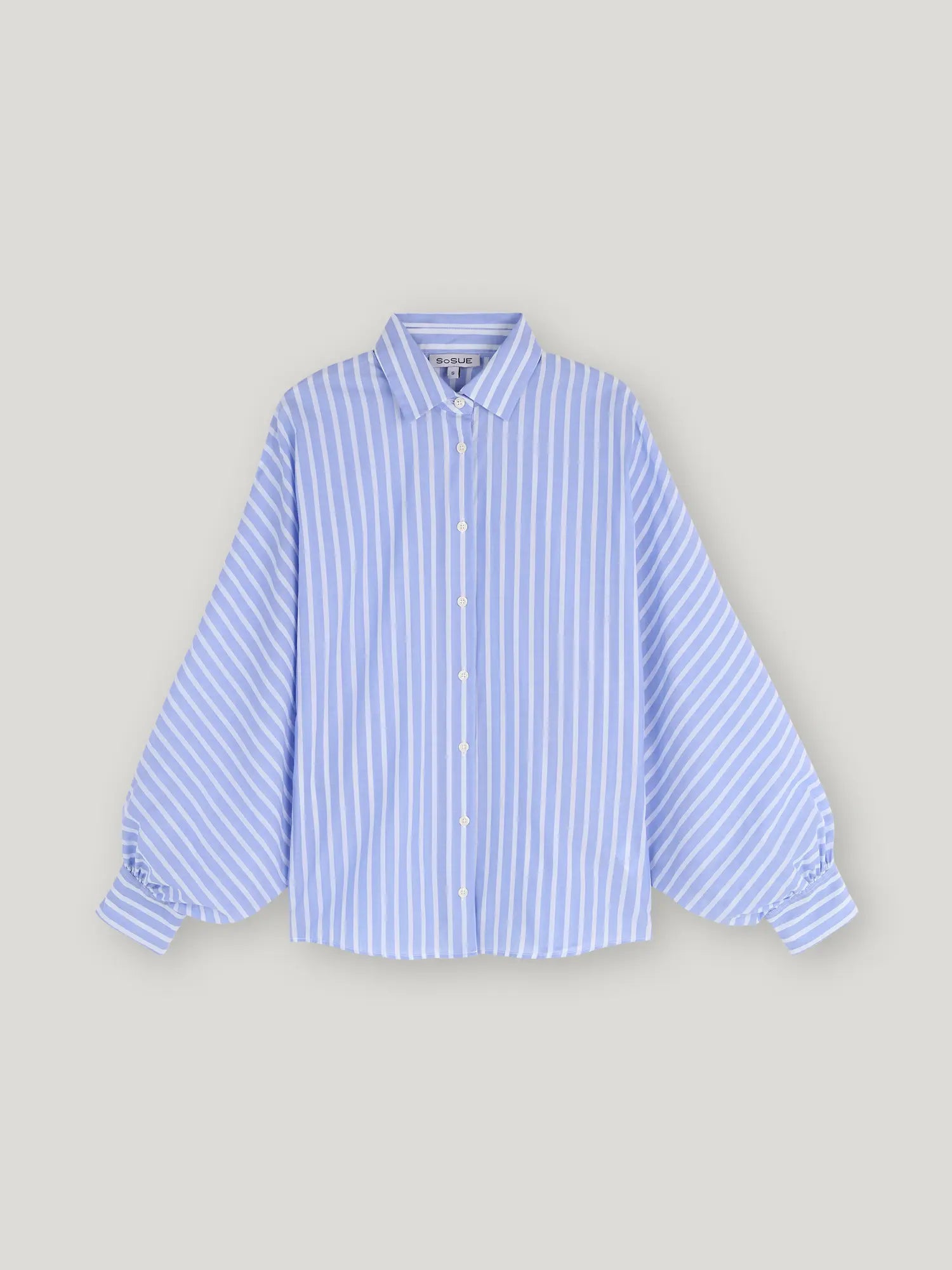 SoS Shirt in Blue and White Shirt - SKULPT Dublin