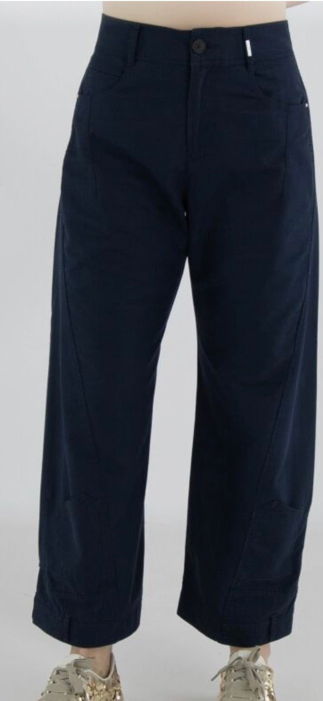HIGH Everyday Couture Lola Trouser in Navy - SKULPT Dublin