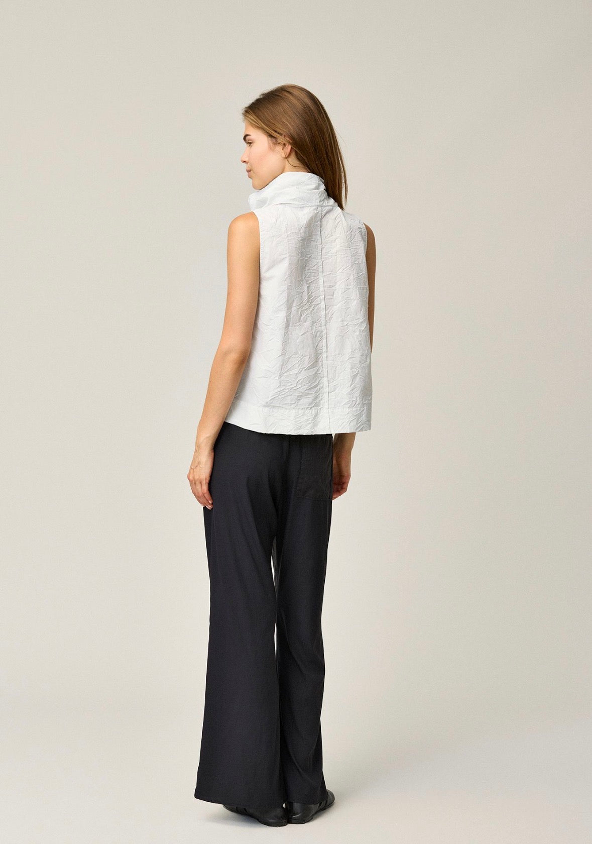 KristenseN Du Nord Crinkle Shirt in Chalk - SKULPT Dublin