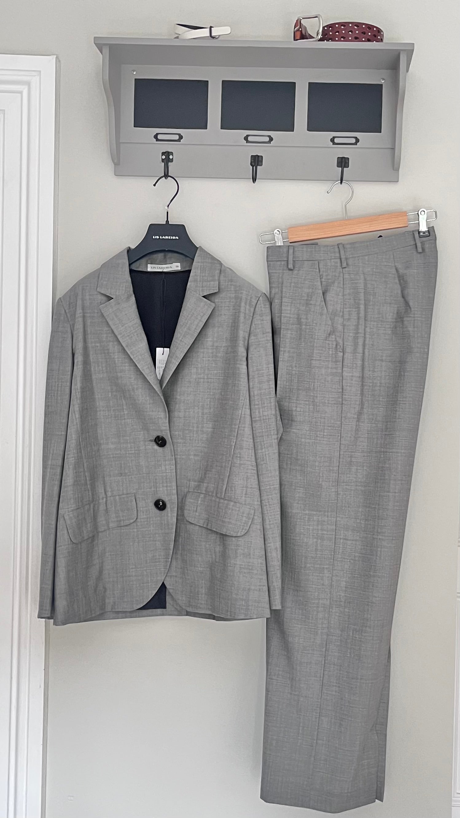 Lis Lareida Wool Blazer in Grey - SKULPT Dublin