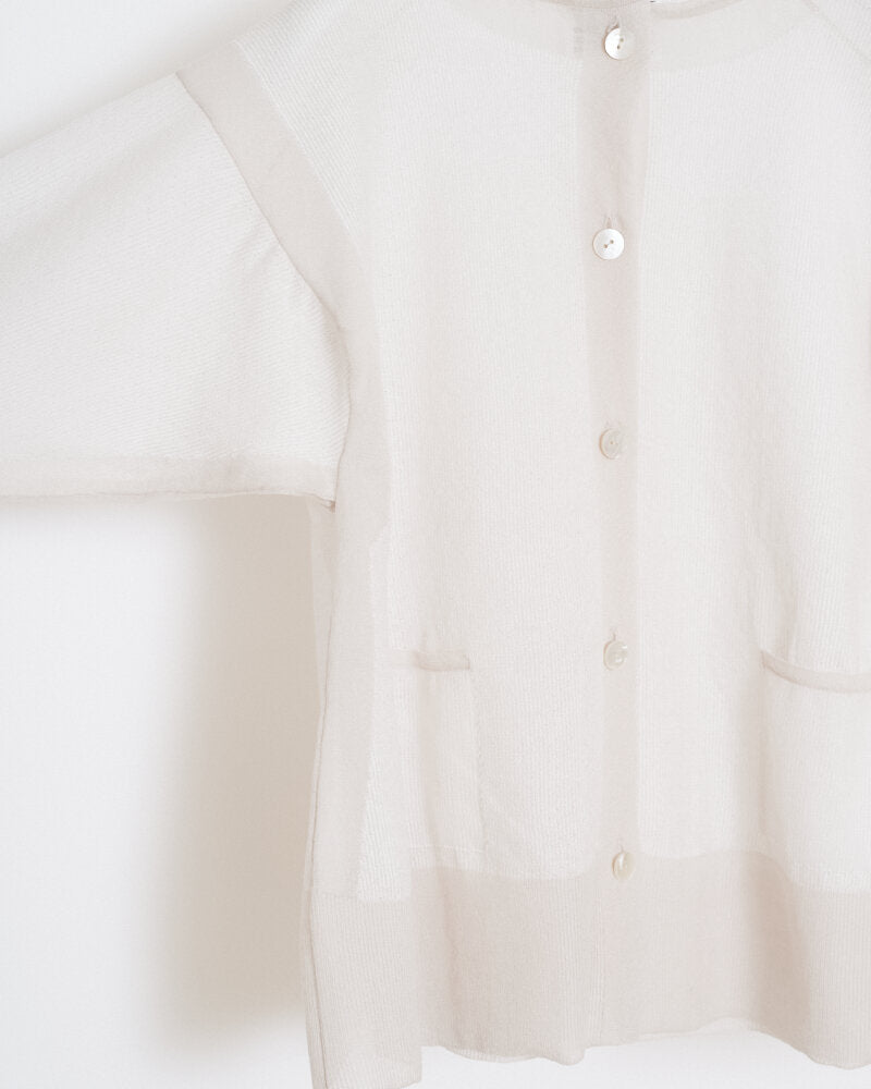Antipast Cardigan in Natural - SKULPT Dublin