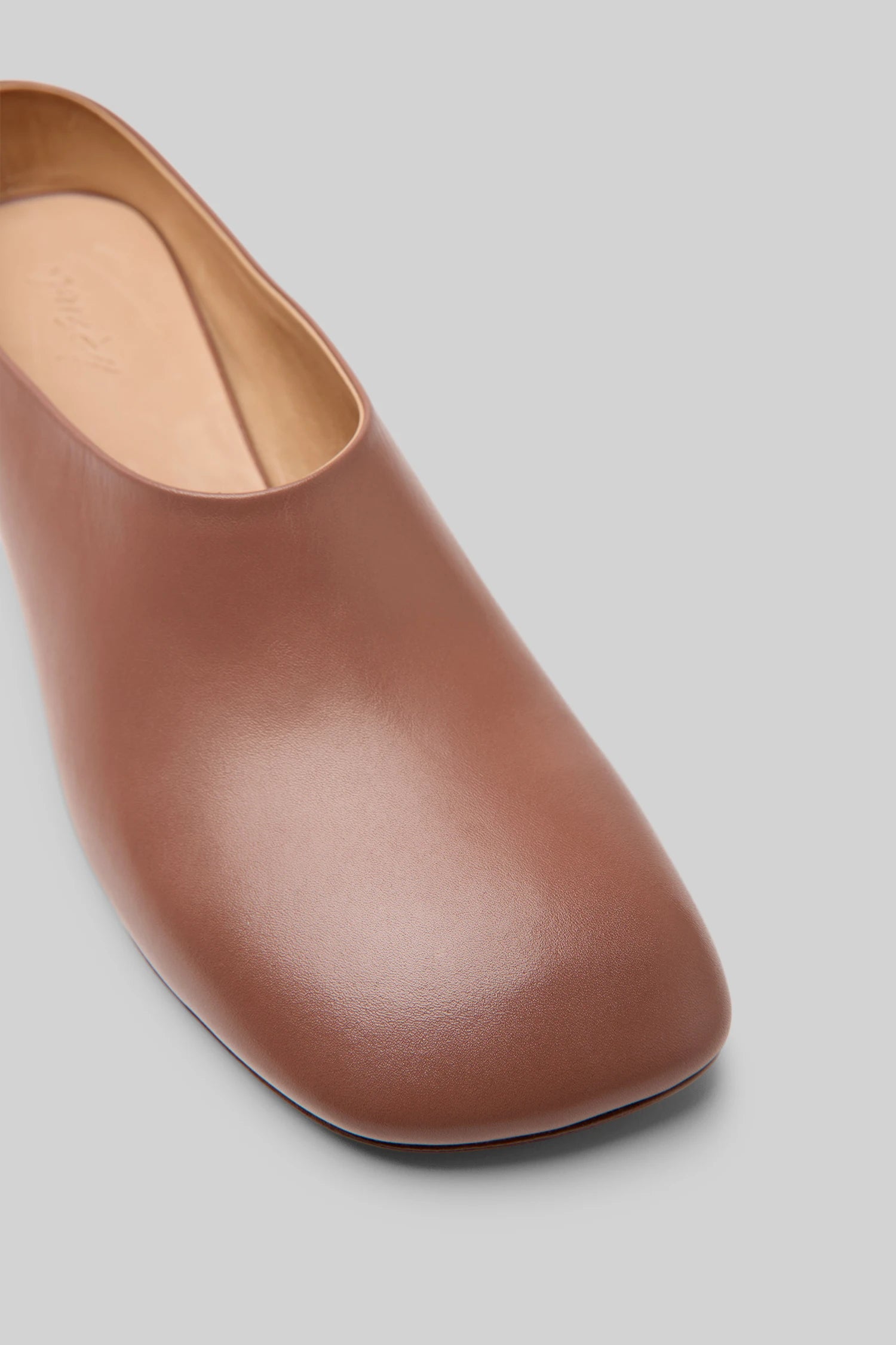 Marsell Leather Mules in Earth - SKULPT Dublin