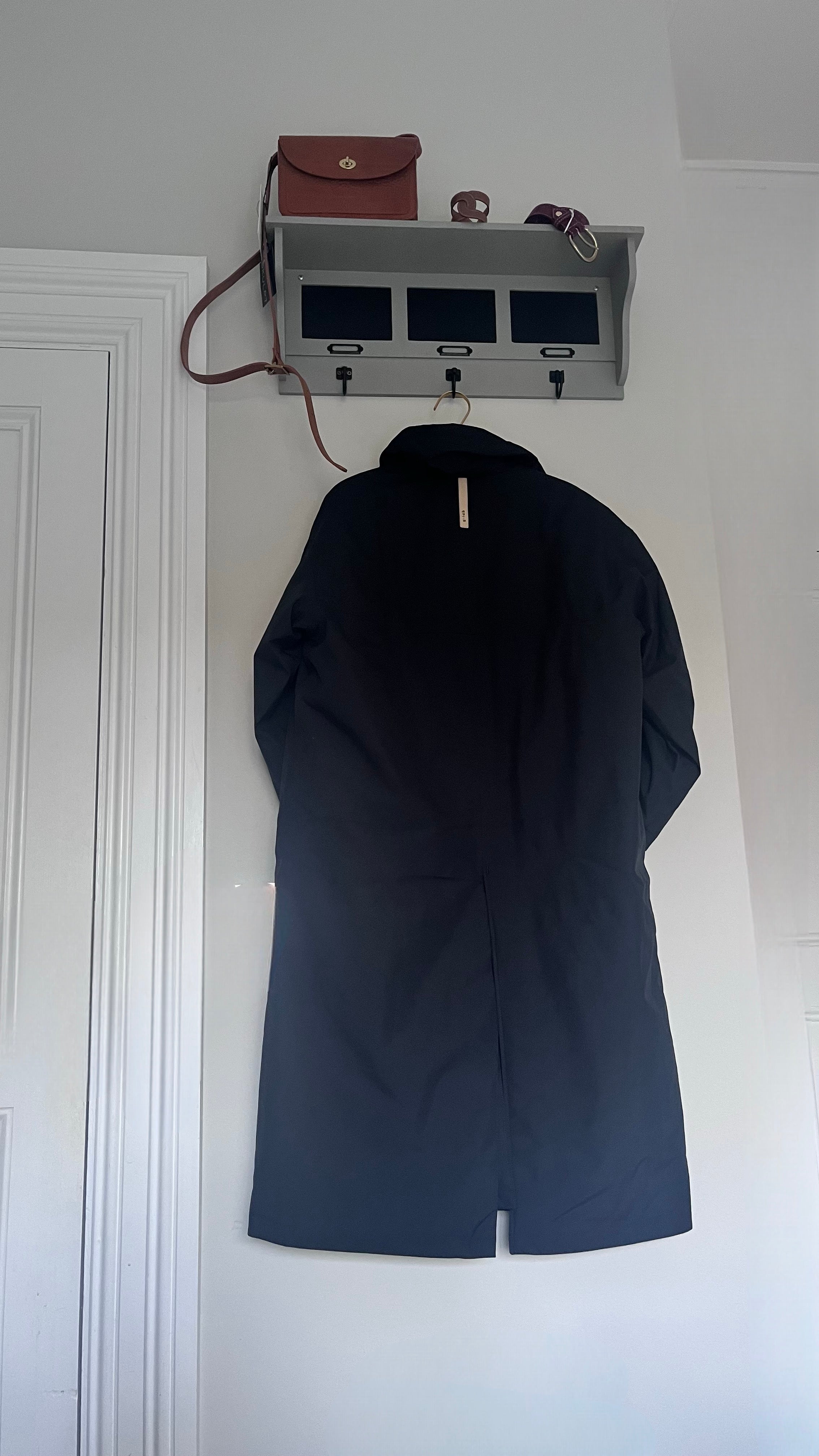 G-Lab Light Long Puffer Coat in Midnight - SKULPT Dublin