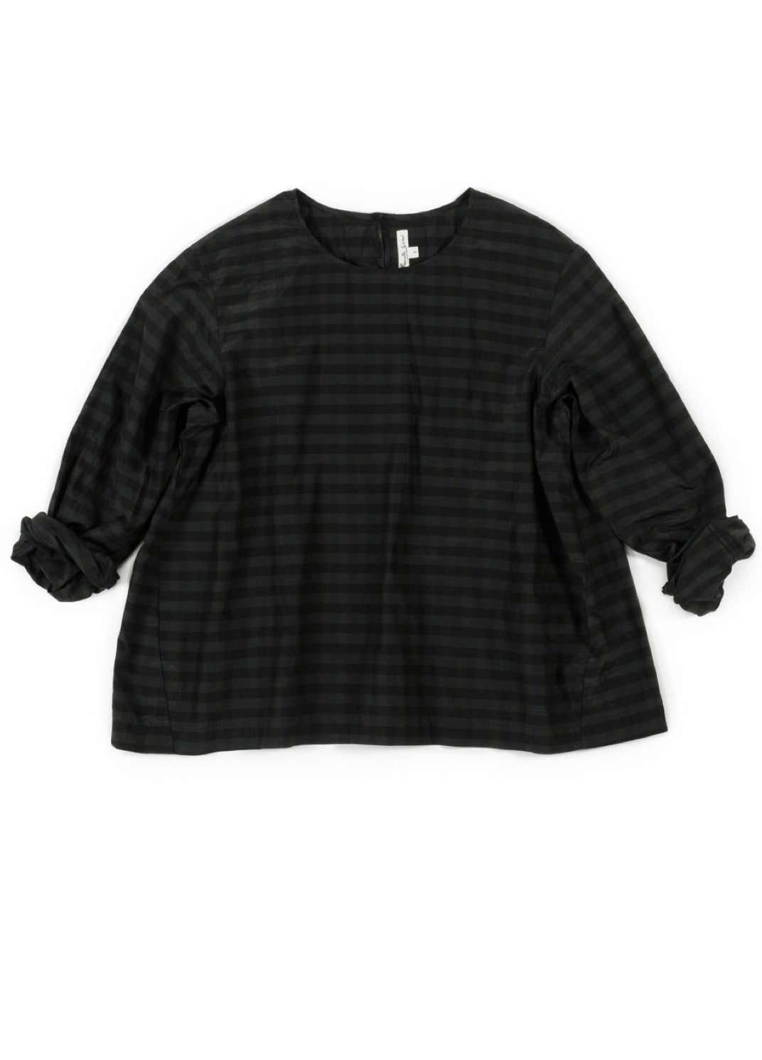 Manuelle Guibal Checked Long Sleeve Top