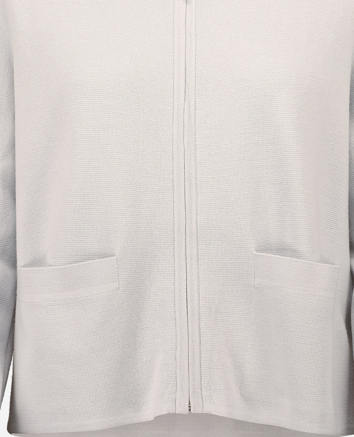 Allude Zipped Cardigan in Dark Navy - SKULPT Dublin