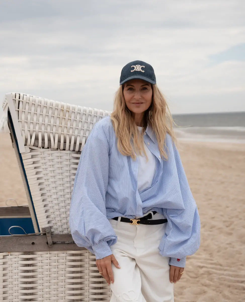 SoS Shirt in Light Blue - SKULPT Dublin