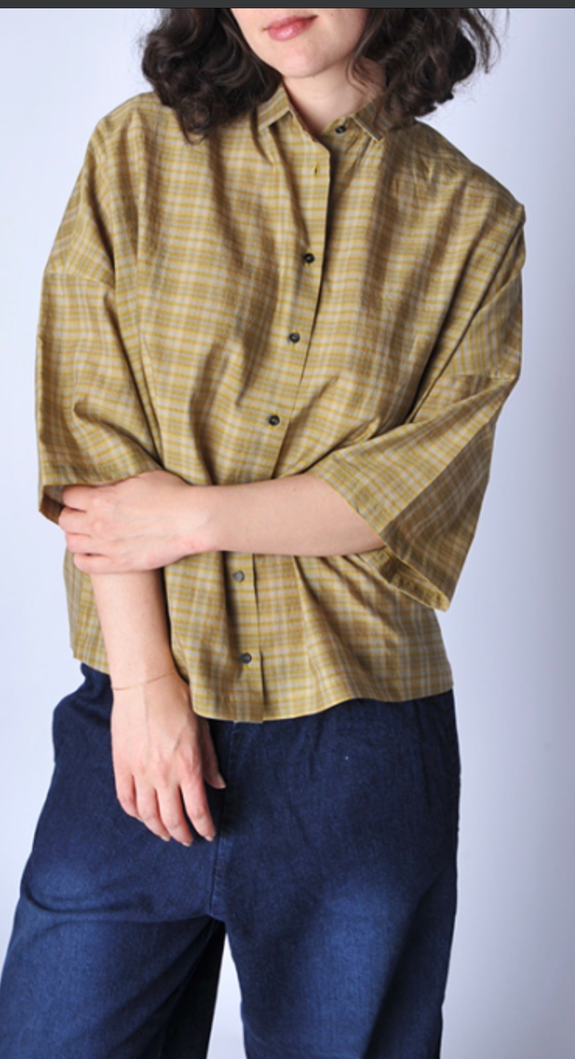 ApuntoB Short Sleeve Shirt in Olive - SKULPT Dublin