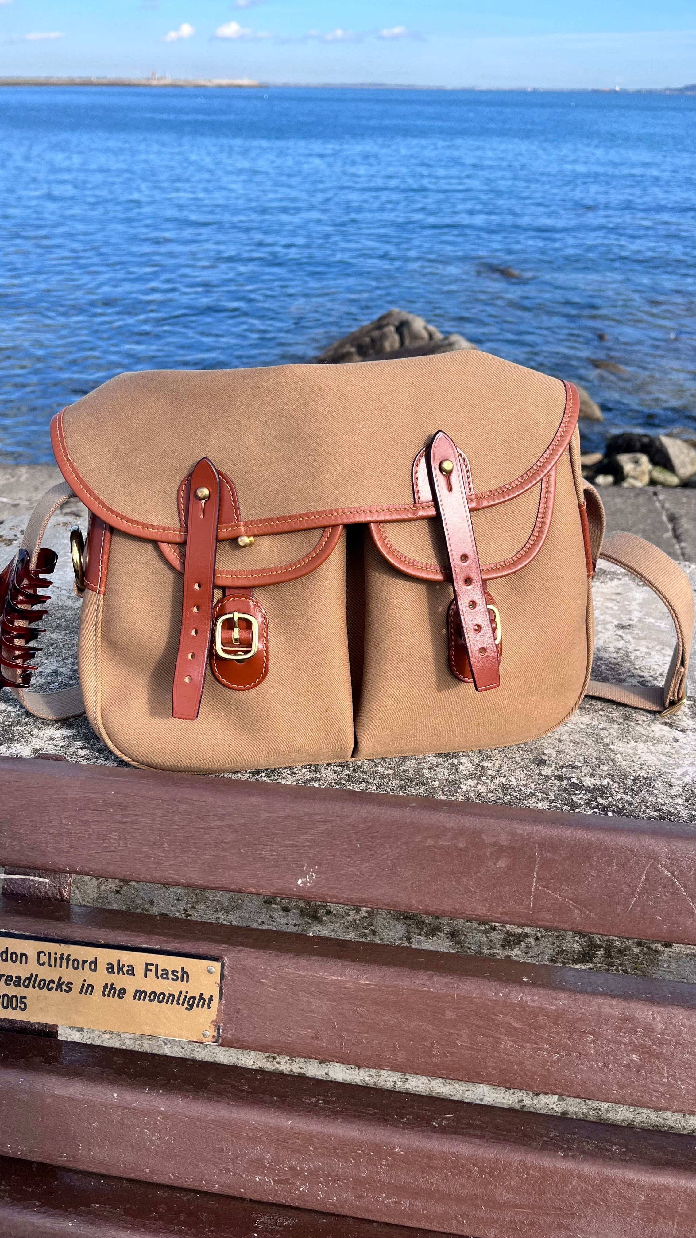 Brady Ariel Crossbody Bag in Khaki - SKULPT Dublin