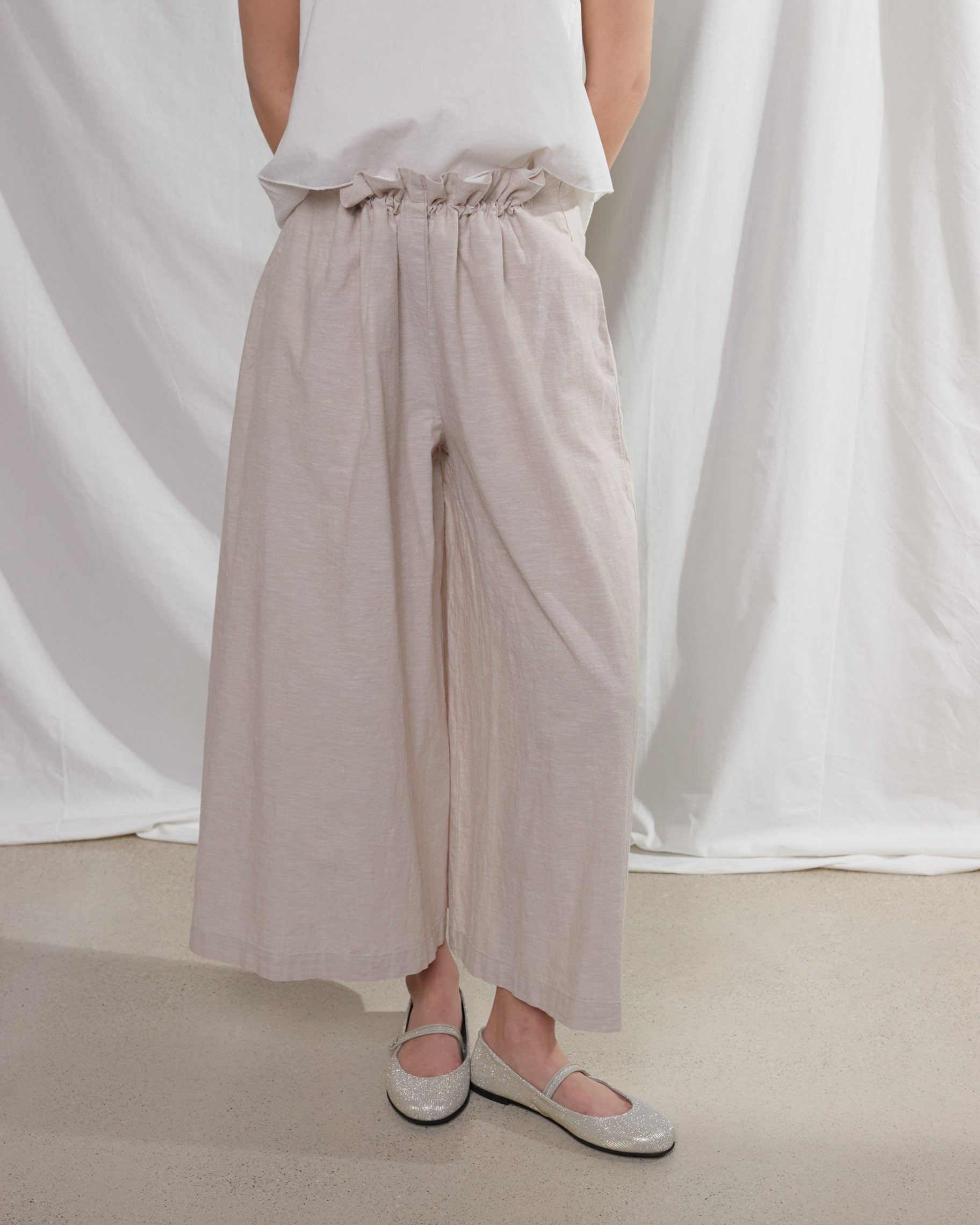 rialto48 Wide Leg Stretch Trousers in Raspberry - SKULPT Dublin