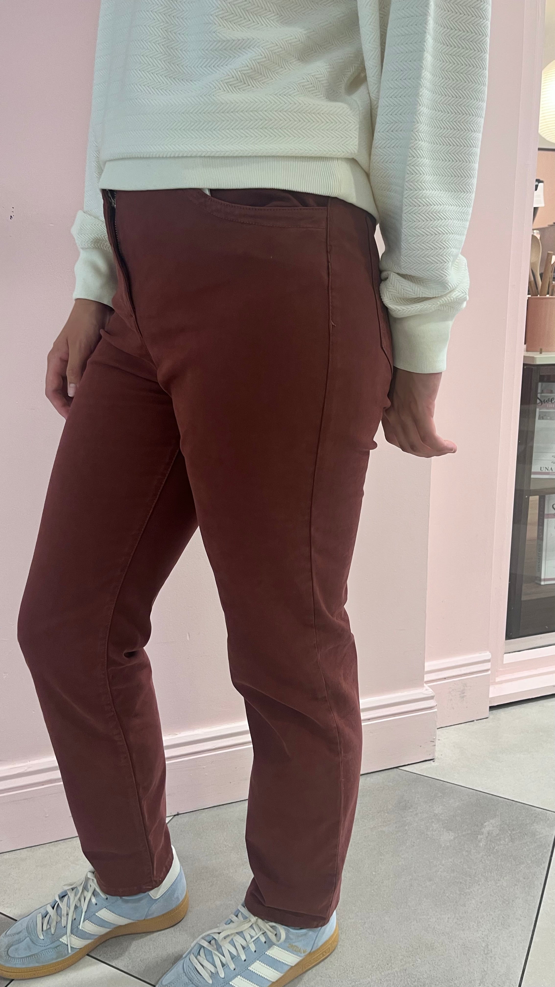 Mat de Misaine Jeans in Mulberry - SKULPT Dublin