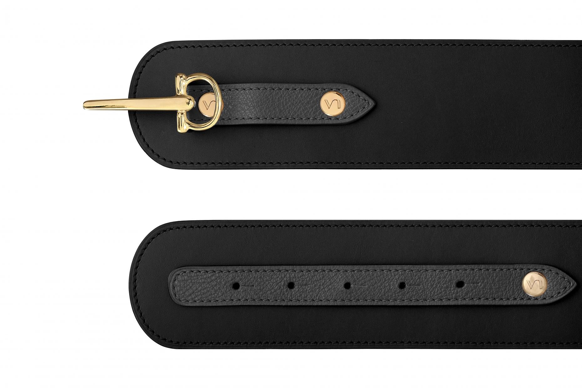 Vaincourt La Gracieuse Court Belt in Black - SKULPT Dublin