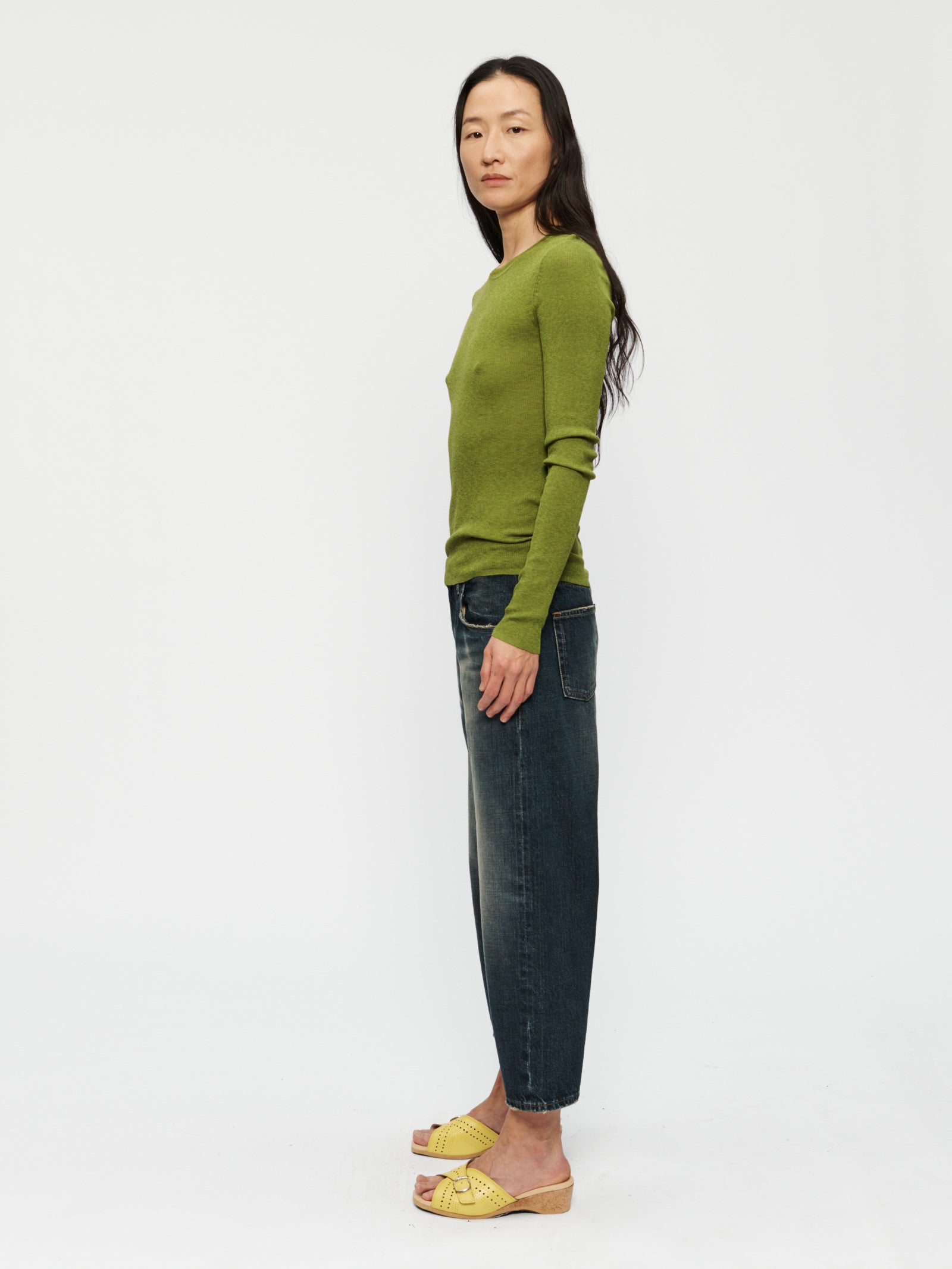 6397 Straight Leg Jean in Andres - SKULPT Dublin