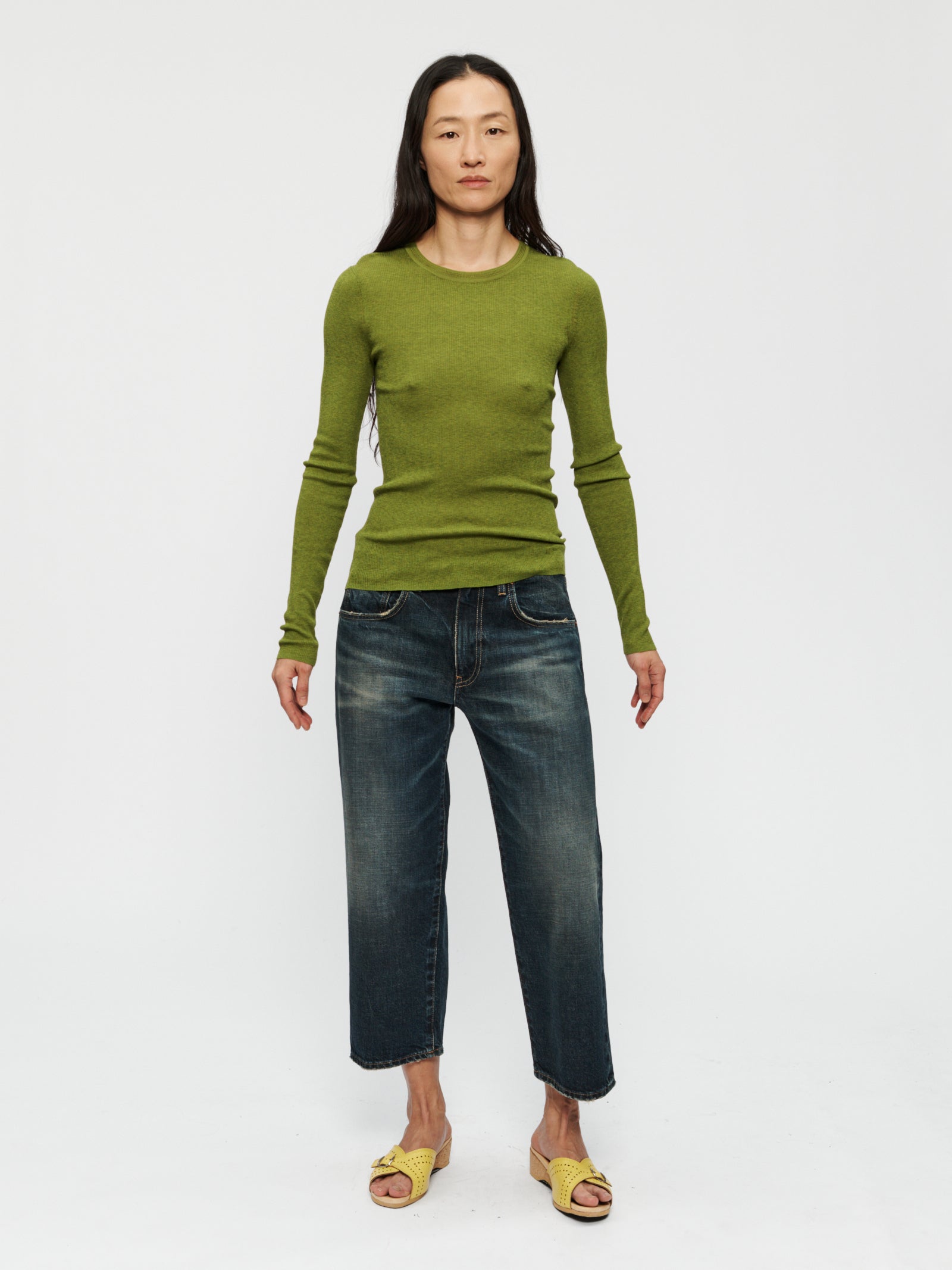 6397 Straight Leg Jean in Andres - SKULPT Dublin