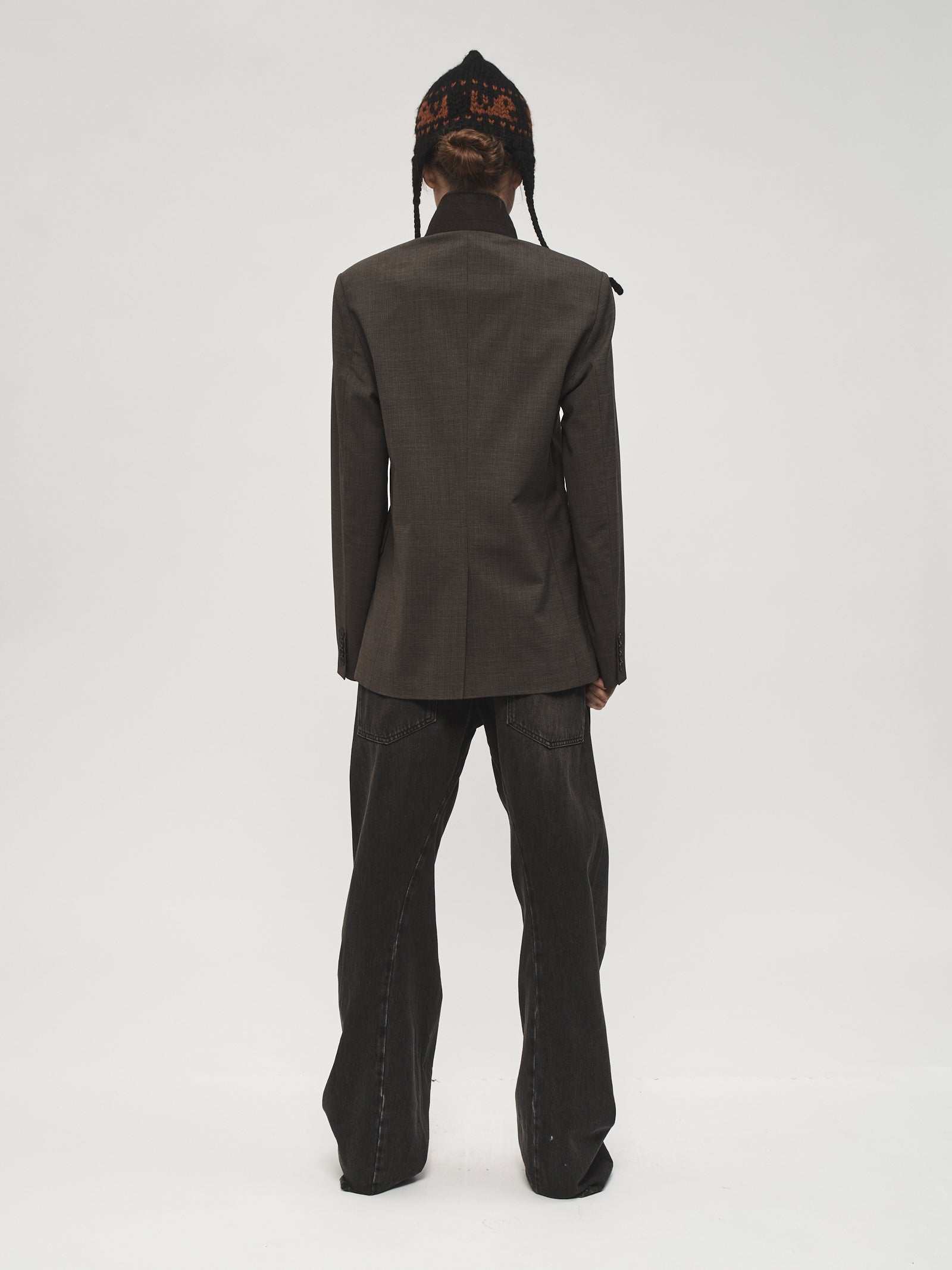 6397 Blazer in Houndstooth