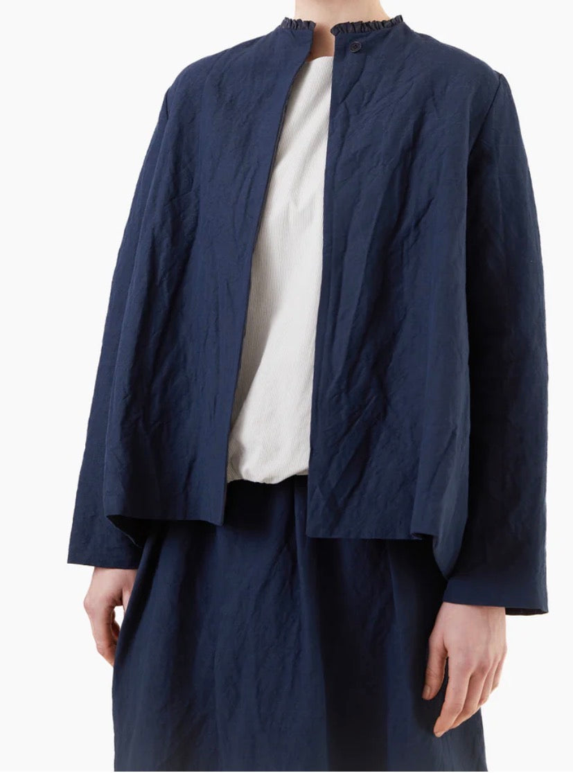 Apuntob Jacket in Navy - SKULPT Dublin