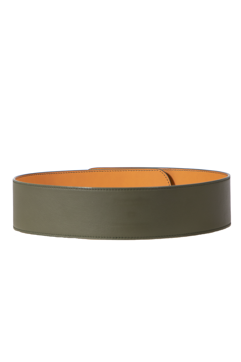 Vaincourt La Gracieuse Court Belt in Khaki - SKULPT Dublin