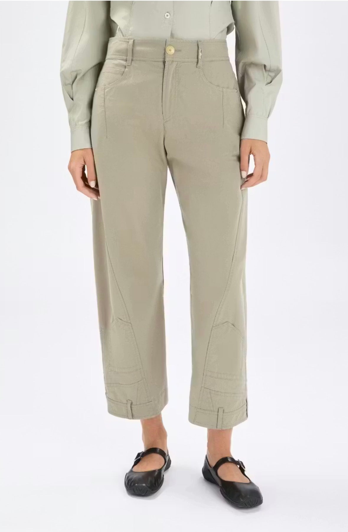 HIGH Everyday Couture Lola Trouser in Light Green - SKULPT Dublin