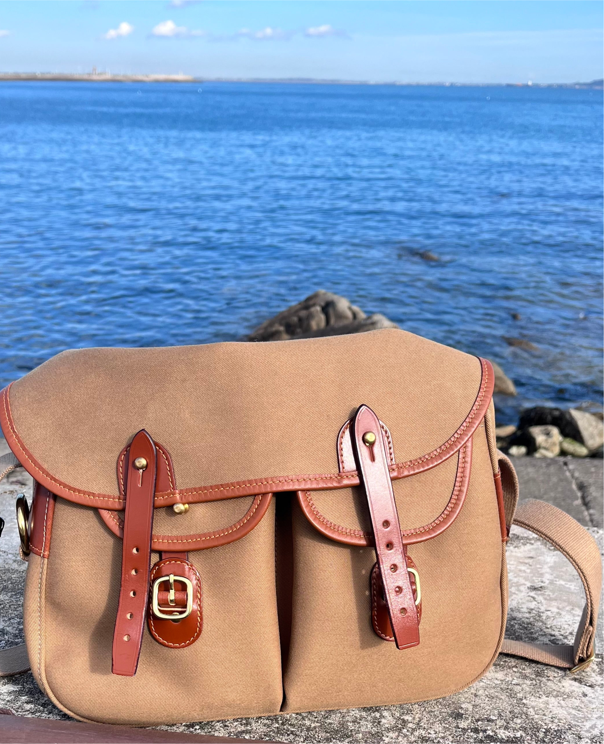 Brady Ariel Crossbody Bag in Khaki - SKULPT Dublin