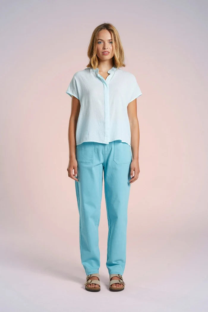 Mat de Misaine Mint Check Shirt - SKULPT Dublin