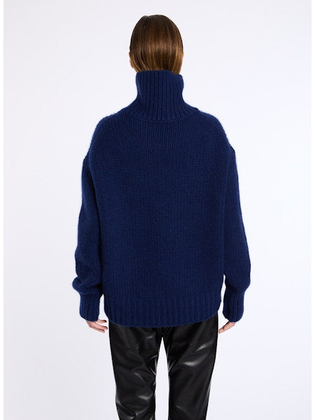 Lis Lareida Chunky Knit Cashmere Jumper in Grey - SKULPT Dublin