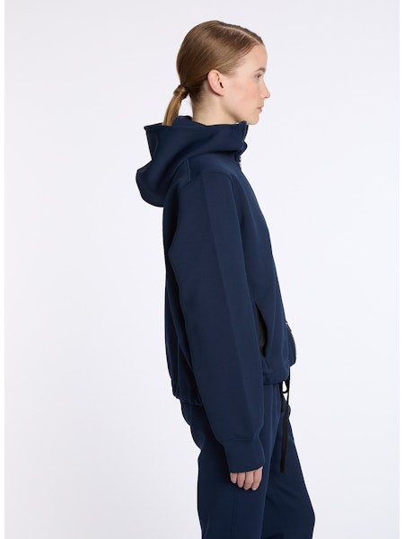 Lis Lareida Memphis Zip Up Hoodie in French Navy - SKULPT Dublin