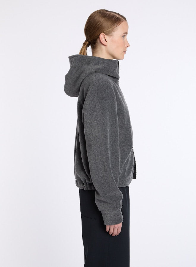 Lis Lareida Memphis Fleece Hoodie in Charcoal - SKULPT Dublin