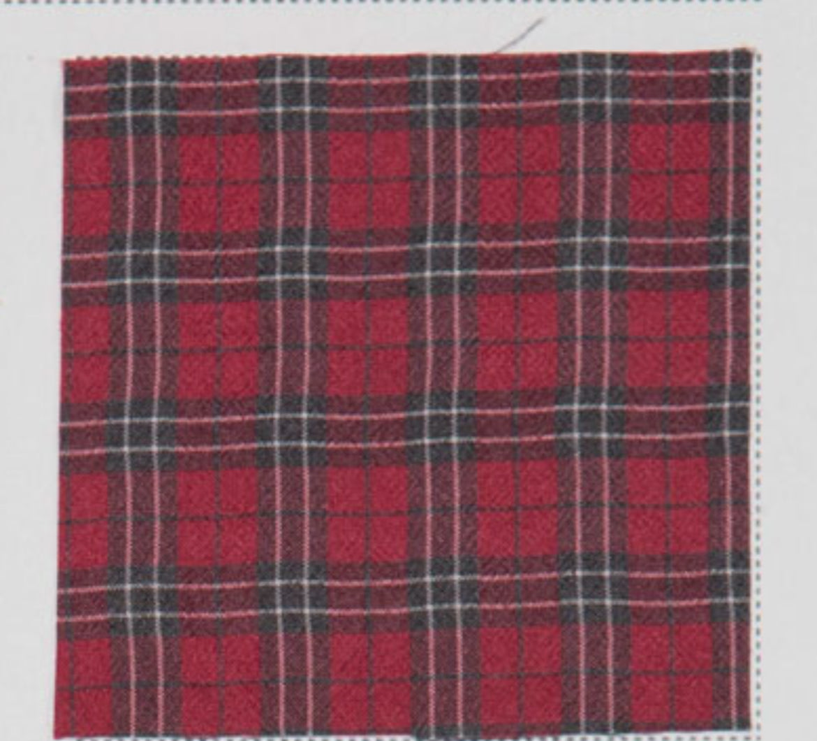 ApuntoB Silk Dress in Tartan - SKULPT Dublin