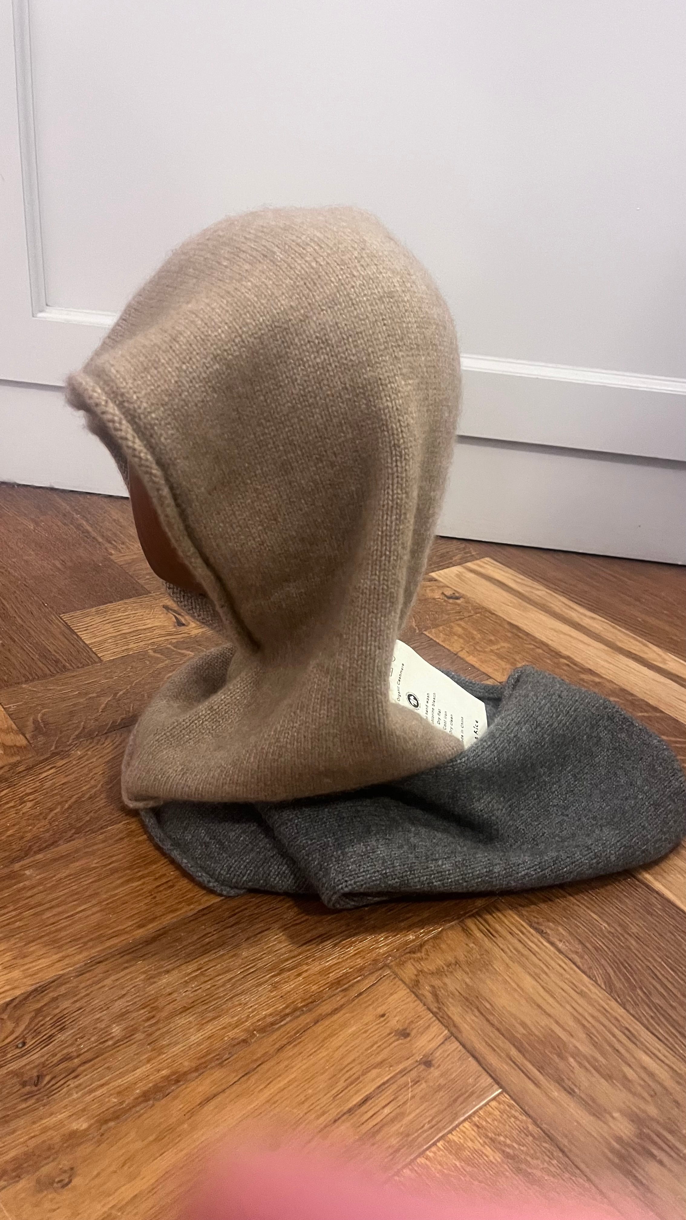 Oats & Rice Full Head Snood in Black - SKULPT Dublin