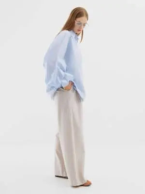 SoS Shirt in Light Blue - SKULPT Dublin