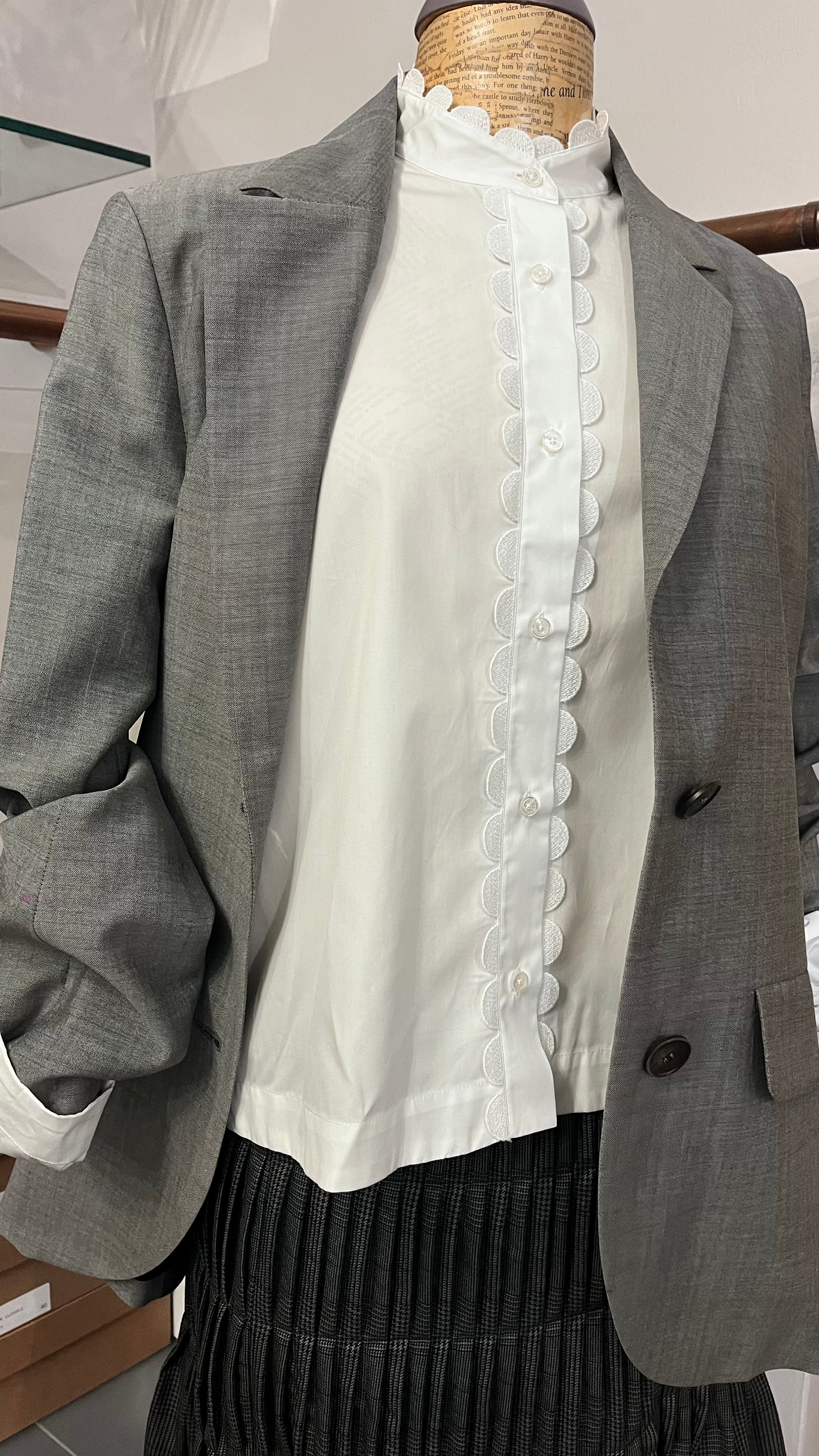 Lis Lareida Cheyenne White Shirt - SKULPT Dublin