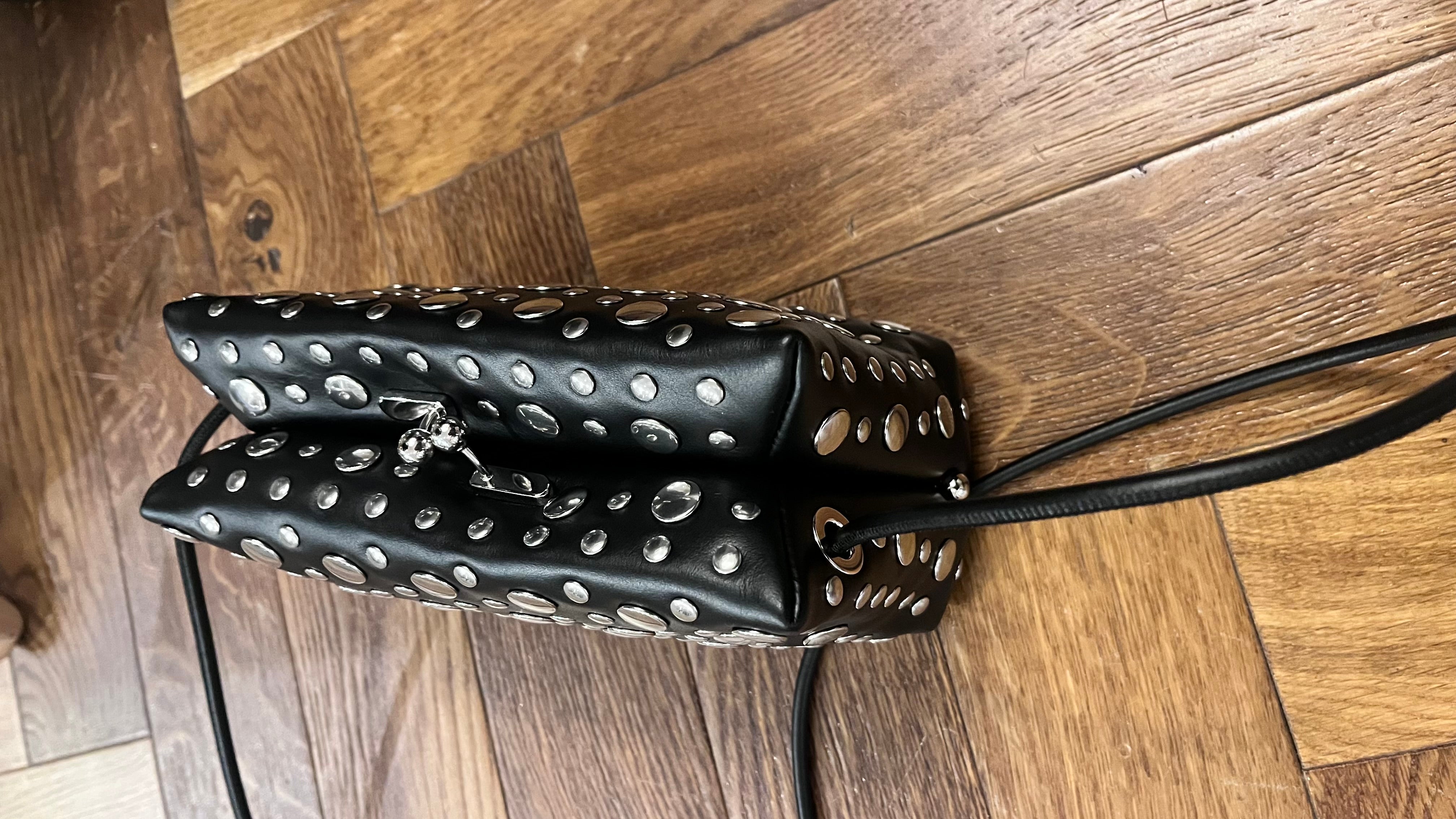 Filodee Filo Stud Bag in Black - SKULPT Dublin