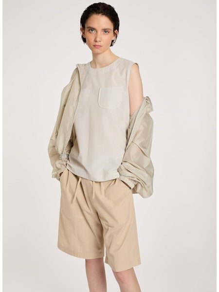 Lis Lareida Lulu Shorts in Chalk - SKULPT Dublin