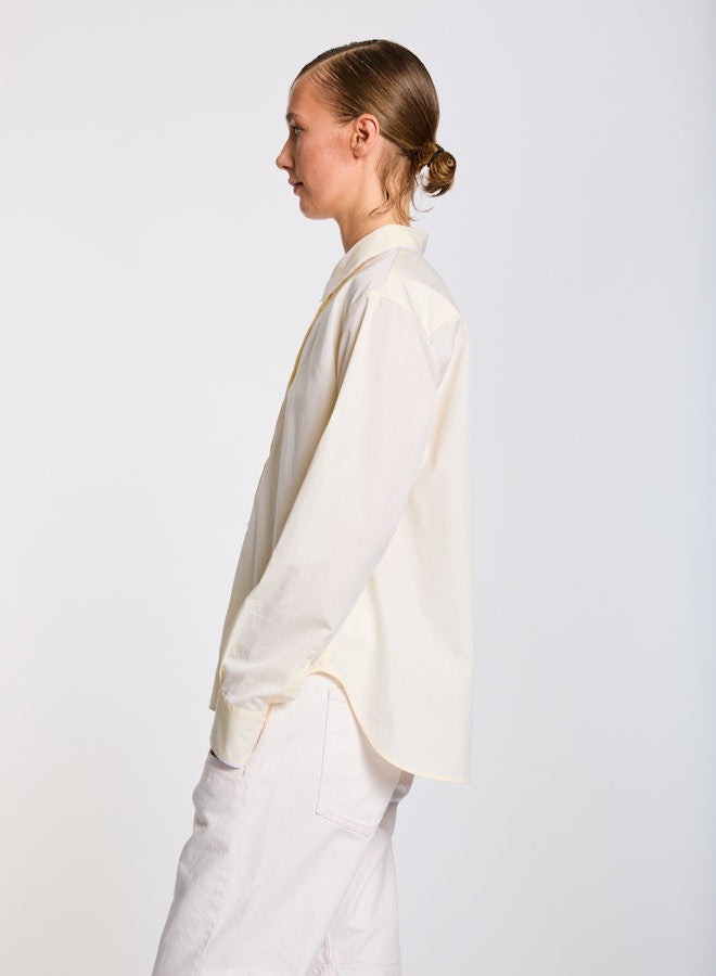 Lis Lareida Dante Shirt In Butter Yellow - SKULPT Dublin