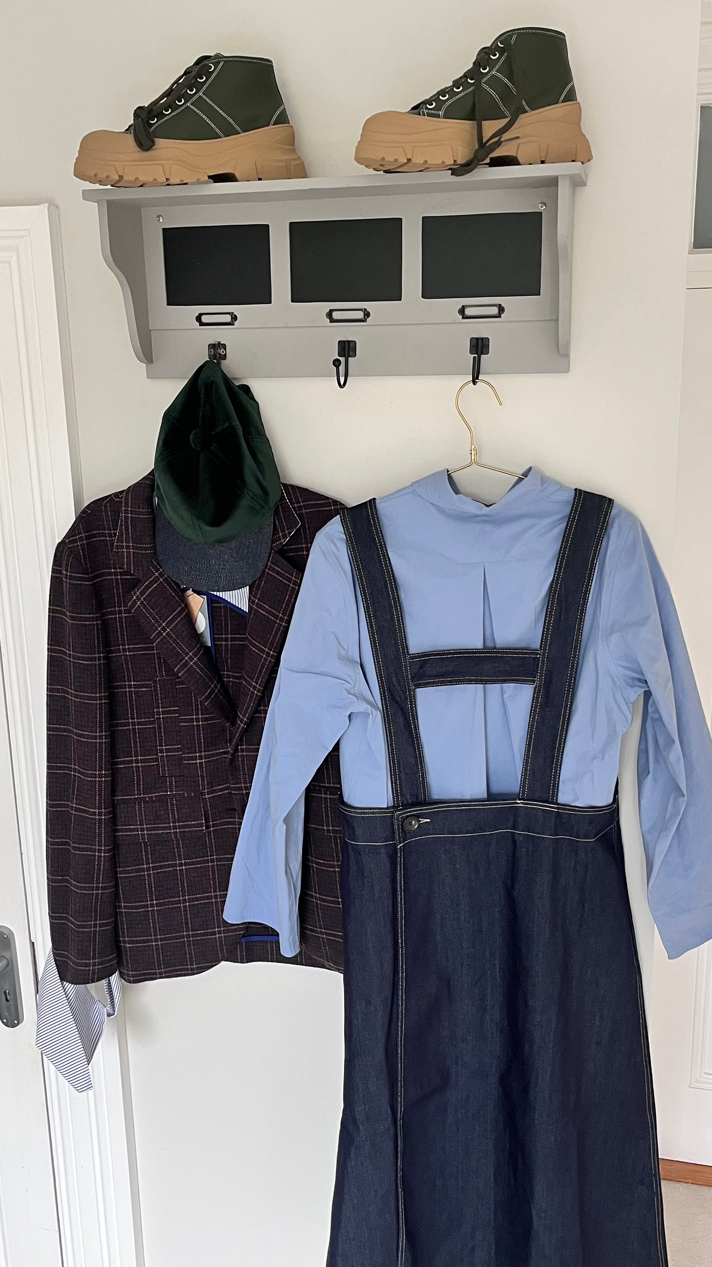 Sofie D'Hoore Long Sleeve Shirt in Dolphin - SKULPT Dublin