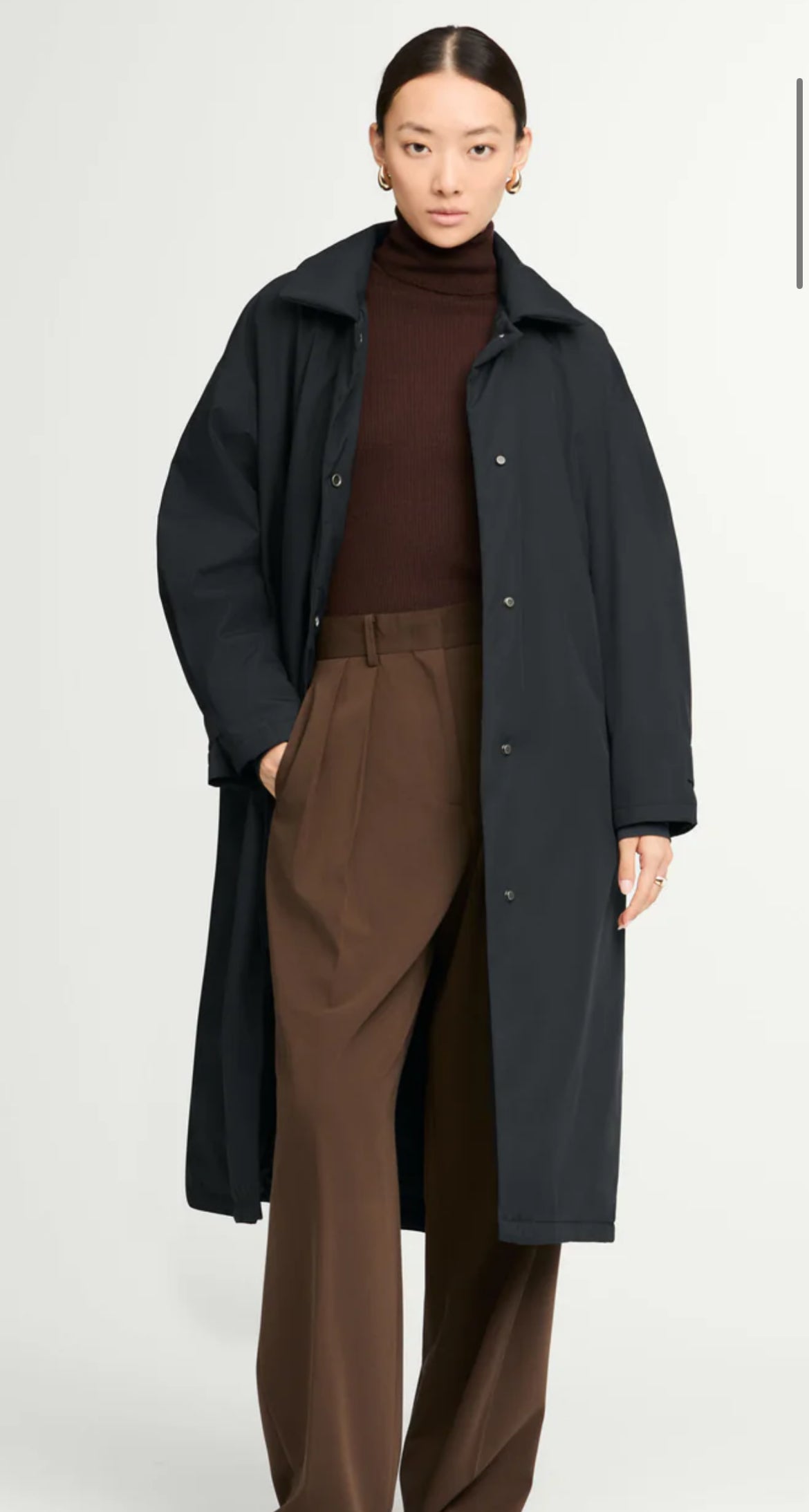G-Lab Light Puffer Coat in Midnight - SKULPT Dublin