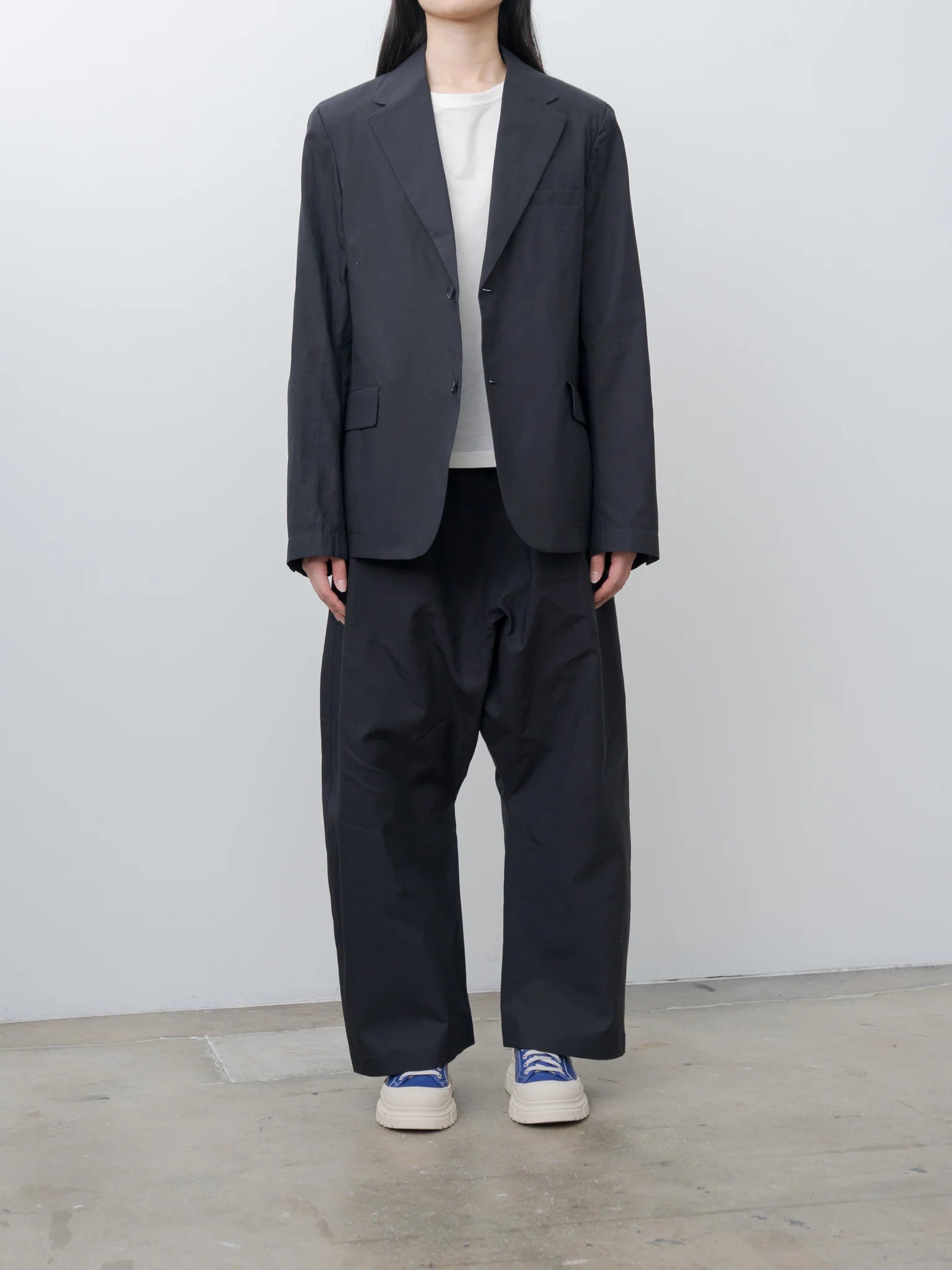 Sofie D'Hoore Paper Cotton Blazer in Midnight - SKULPT Dublin