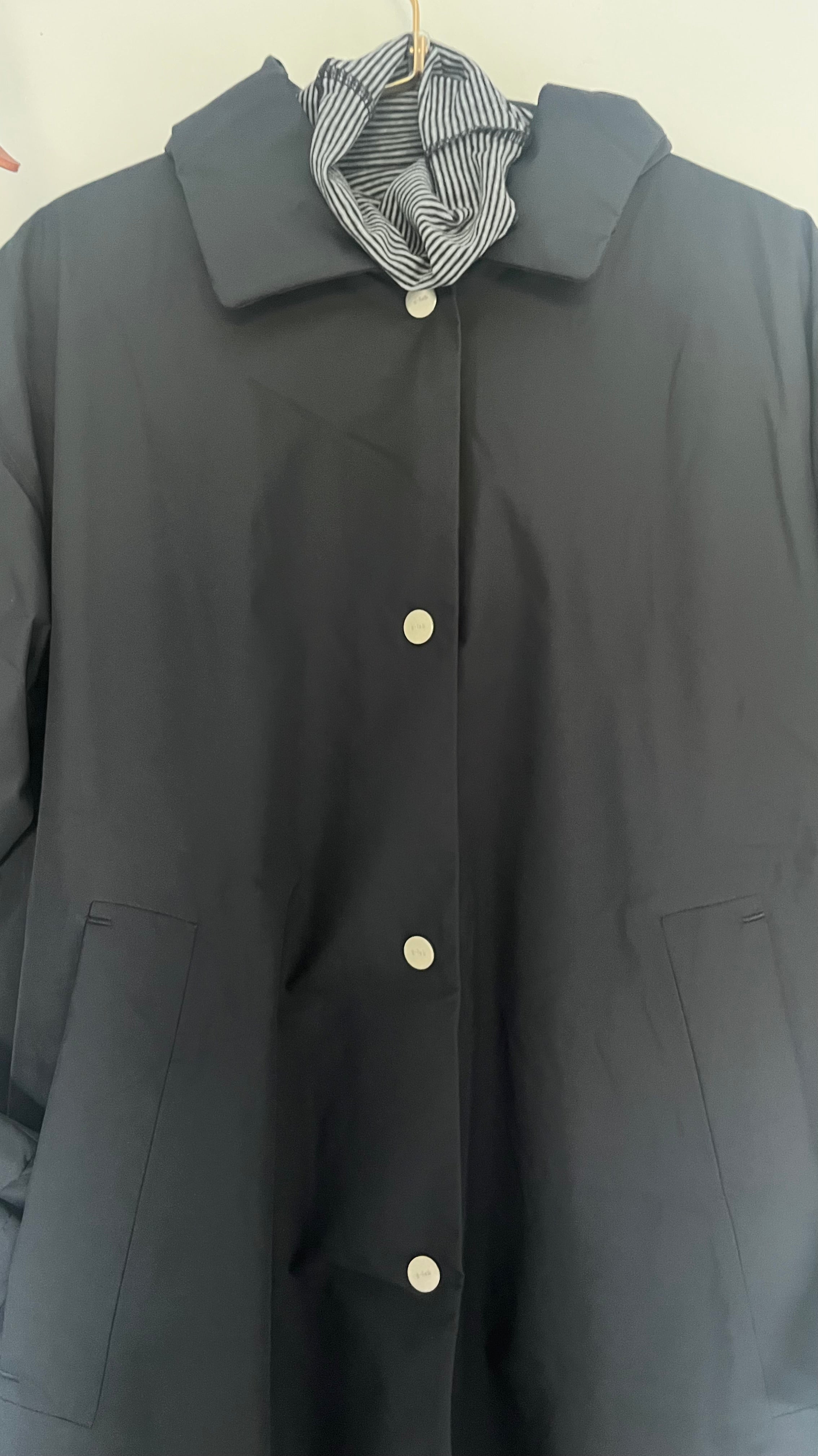 G-Lab Light Long Puffer Coat in Midnight - SKULPT Dublin