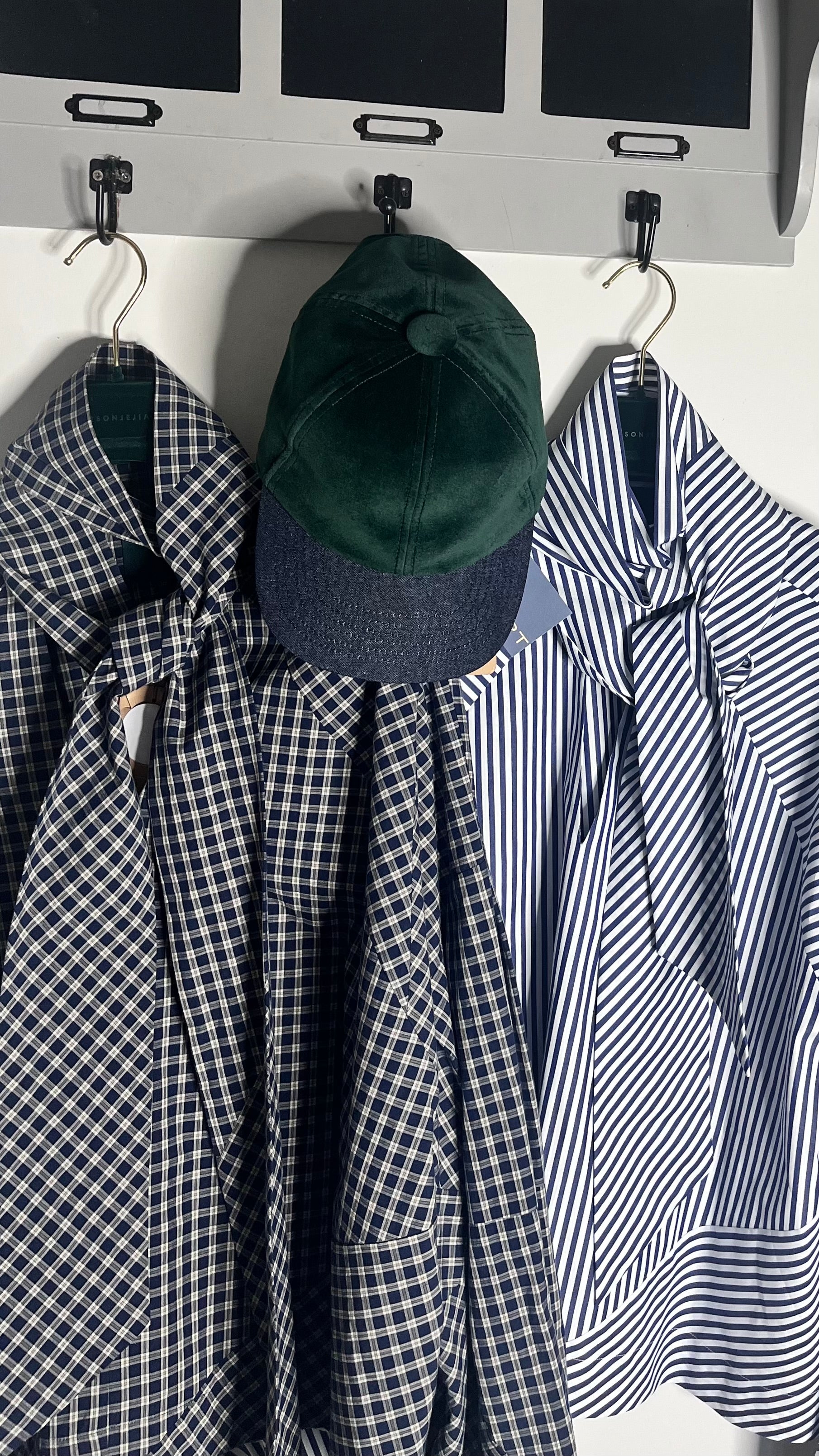Jejia Shirt in Blue with Stripe - SKULPT Dublin